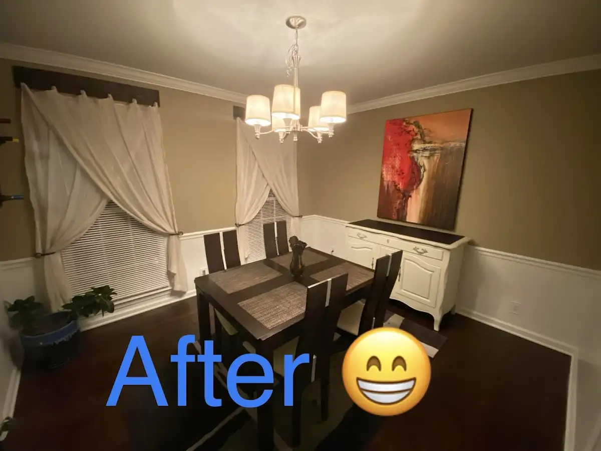 Professional dining room restoration after water damage in Dock Junction